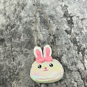 Little Girl’s Sequin Bunny Purse